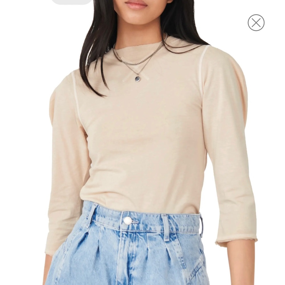 We The Free Puff Shoulder Top| Small
